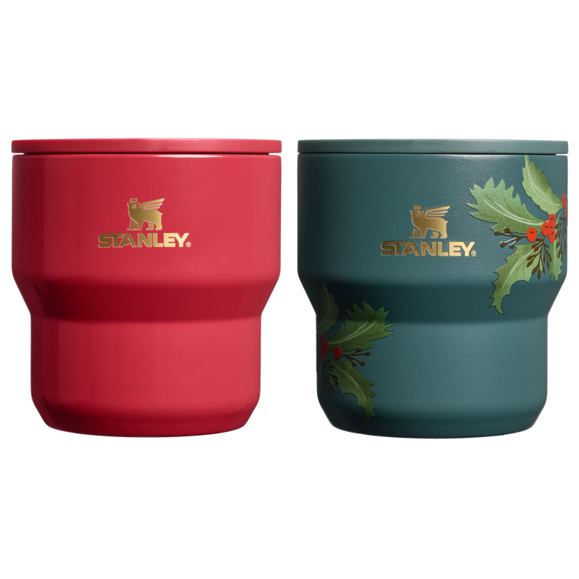 The Cheers & Cheer Stay-Hot Stacking Cup 2-Piece Set - Travel Bright Pack Pick