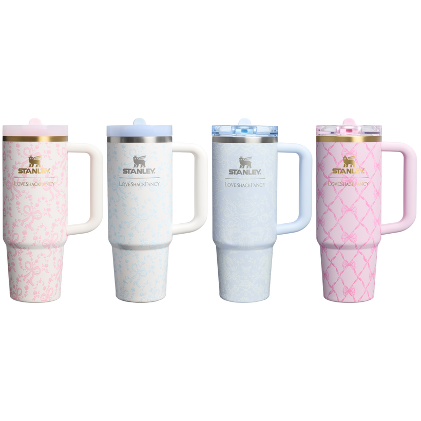 Stanley 1913 x LoveShackFancy Holiday The Quencher ProTour Set 4-pack - Classic Bright Choice Ready